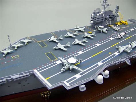 SD Model Makers > Aircraft Carrier Models > Kitty Hawk Class Aircraft Carrier Models