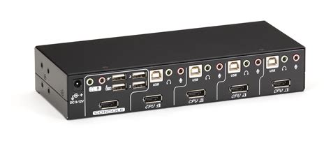 Przełącznik KVM DT DisplayPort, 2-/4-portowy - Leoptics - Leading equipment in Optics