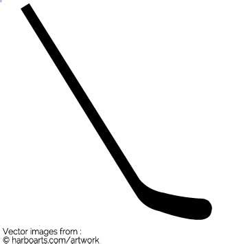 Hockey Stick Silhouette at GetDrawings.com | Free for personal use Hockey Stick Silhouette of ...