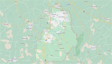 Cities and Towns in Houston County, Georgia – Countryaah.com