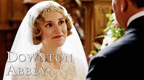 Edith Downton Abbey Wedding