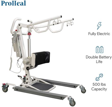 ProHeal Sit to Stand Lift - Full Body Patient Transfer Lifter for Home ...