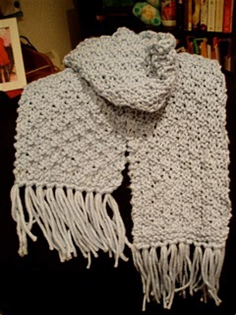 Basketweave Scarf