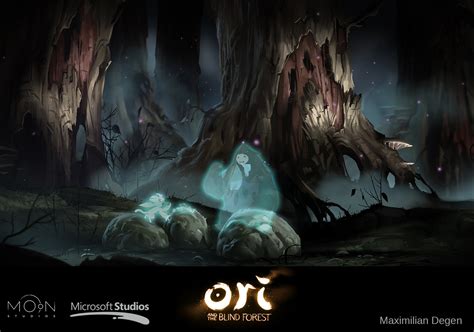 The gorgeous art behind hit Xbox One game Ori and the Blind Forest ...