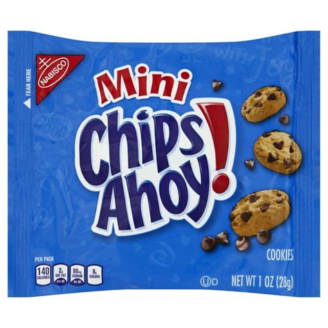 Nabisco Mini Chips Ahoy! Cookies Singles - Walmart.com - Walmart.com