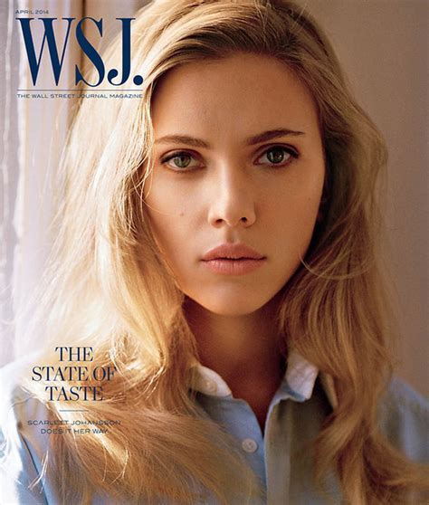 Scarlett Johansson for WSJ Magazine by Alasdair McLellan