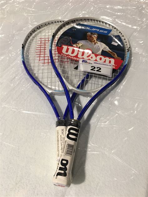 2 WILSON TENNIS RACKETS - Able Auctions