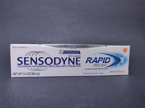 Sensodyne Rapid Relief Toothpaste w. Fluoride - 3.4 oz | Silver Rod Pharmacy