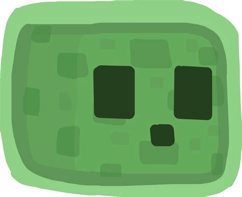 Minecraft Slime Face