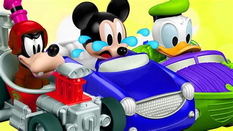 Roadster Racers Mickey Mouse Shorts 👶 Mickey and the Roadster Racers Toys CHANGE COLOR learn ...