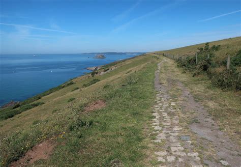 South West Coast Path above The Warren © Hugh Venables :: Geograph Britain and Ireland