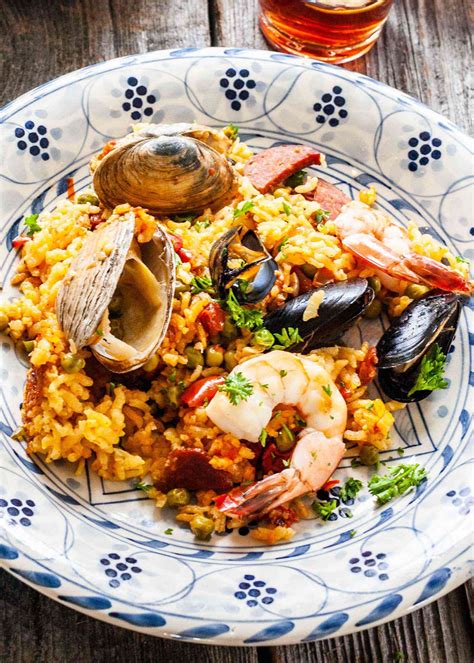 Seafood Paella Recipe