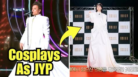 NMIXX’s Haewon “Cosplays” As JYP iconic Sweet Dream Look - YouTube