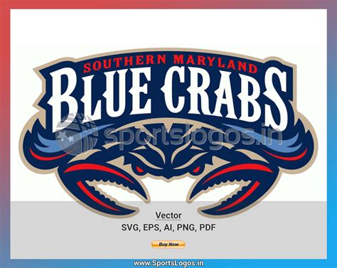 Southern Maryland Blue Crabs - Baseball Sports Vector SVG Logo in 5 ...