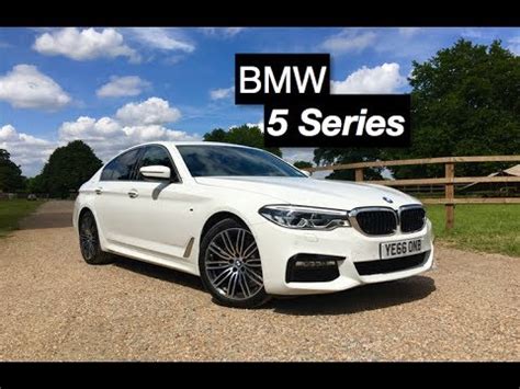 2018 BMW 5 Series 520d M Sport xDrive Review - Inside Lane - YouTube