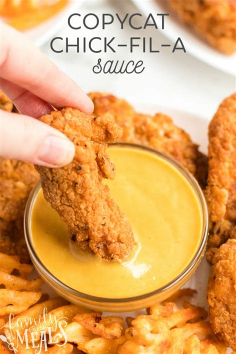 Copycat Chick Fil A Sauce - Family Fresh Meals