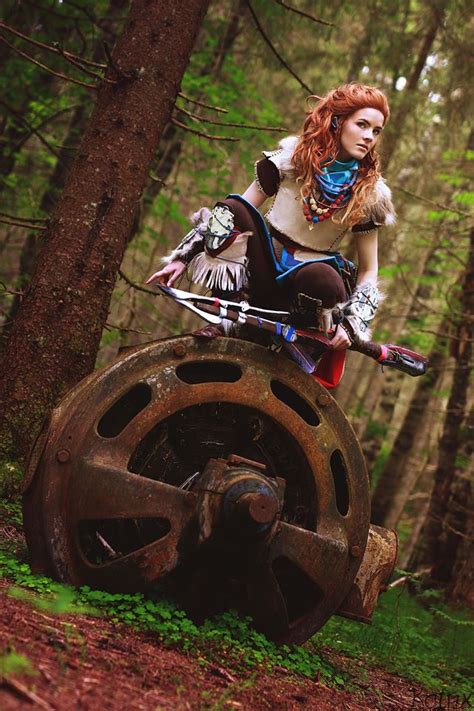 Aloy Cosplay from Horizon Zero Dawn « Adafruit Industries – Makers, hackers, artists, designers ...