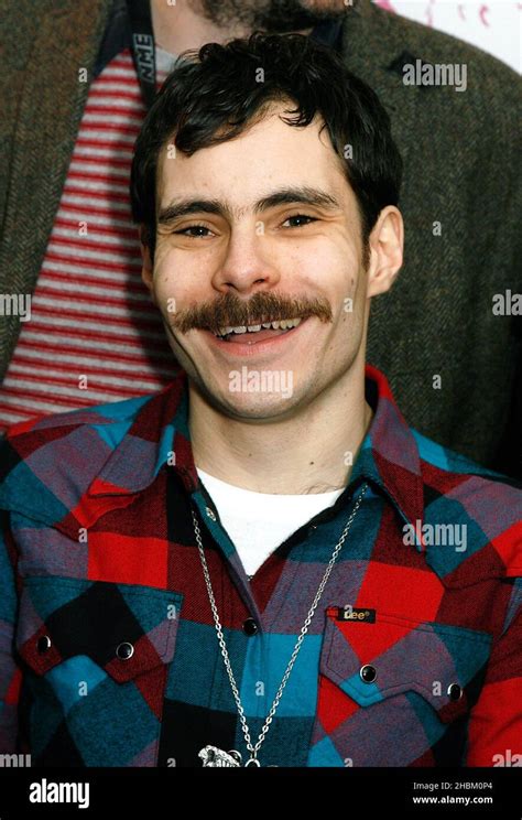 Michael Fielding of The Mighty Boosh in the NME Awards Room at the 02 ...