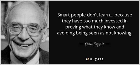 TOP 7 QUOTES BY CHRIS ARGYRIS | A-Z Quotes