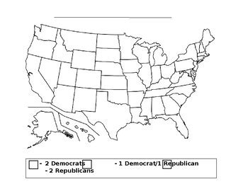 U.S. Senators State Map by Michelle Terry | TPT