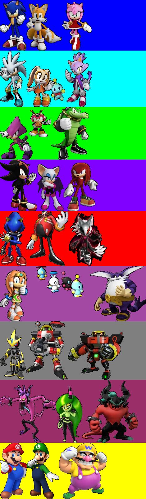 Team Sonic Racing: New Timeline Teams by Rutgervdc on DeviantArt