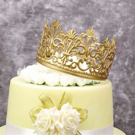 Princess Crown Cake Topper Crown Cake Topper Princess Crown In Gold | Images and Photos finder