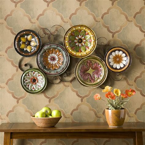 Wildon Home ® Scattered Italian Plates Wall Art - 36.75" x 22.5" | Plates on wall, Plate wall ...