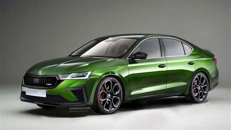 2020 Skoda Octavia RS to Blend Performance and Practicality, Will Look Like This - autoevolution