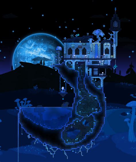 r/Terraria on Twitter: "mushroom biome for the truffle. is there ...