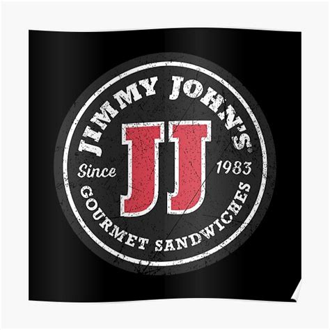 "Jimmy John's Logo" Poster for Sale by sevinzekra | Redbubble