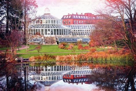 Old Palm House Copenhagen Botanical Garden Denmark Photograph by Carol Japp