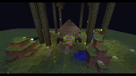 I decided to decorate a Twilight Forest Portal with some nature ...