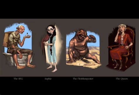 The BFG - Characters by Jandruff on DeviantArt