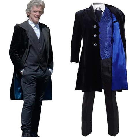 Doctor Who 12th Doctor Coat Dr Mysterio Cosplay Costume Velvet Coat For Sale | Doctor who ...