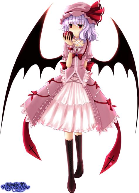 Remilia Scarlet Touhou Render by kemzlophe on DeviantArt