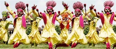 Bhangra Dance, Punjabi Bhangra Dance, Folk Dance of Punjab