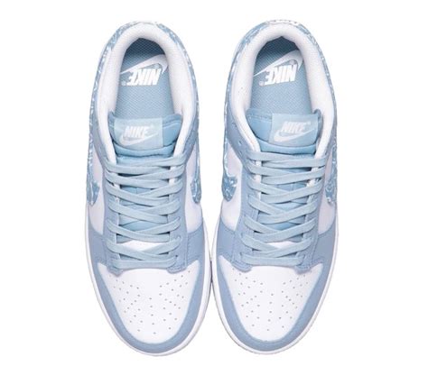 Nike Dunk Low Blue Paisley WMNS DH4401-101 Release Date - SBD