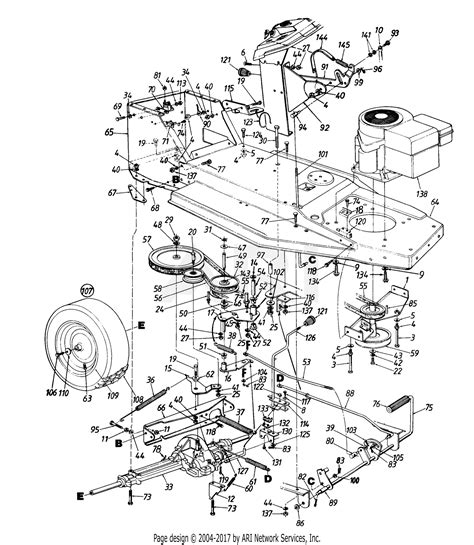 Cub Cadet Lt1042 Parts Manual