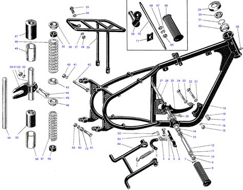 BSA Motorcycle Spares & Parts - Spares/Parts For BSA Bantam - D1 & D3 ...