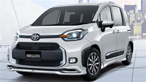 Modellista has released new kits for the Toyota Sienta 2023