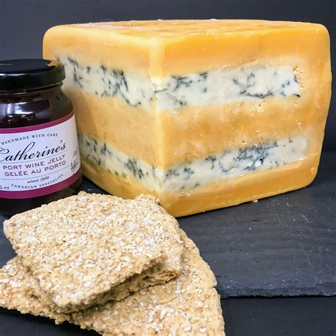 Double Gloucester with Stilton Cheese | order online at CheesyPlace