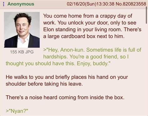 Elon gives anon a catgirl - Meme by Epicuris :) Memedroid