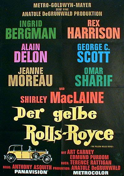 yellow Rolls-Royce, The - Postertreasures.com - Your 1.st stop for original Concert and Movie ...