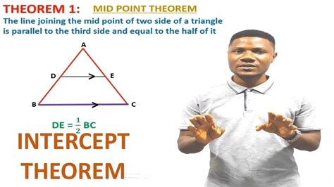 INTERCEPT THEOREM - YouTube