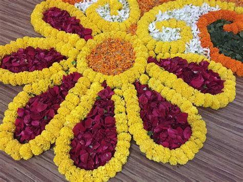 Flower Rangoli Kolam Images – Idalias Salon