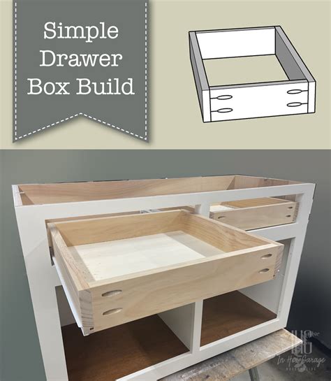 Drawer Box Plans - Pretty Handy Girl