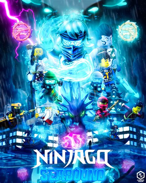 ArtStation - NEW VERSION TO NINJAGO SEABOUND SEASON 15 POSTER BY ME HAMADA NINJA