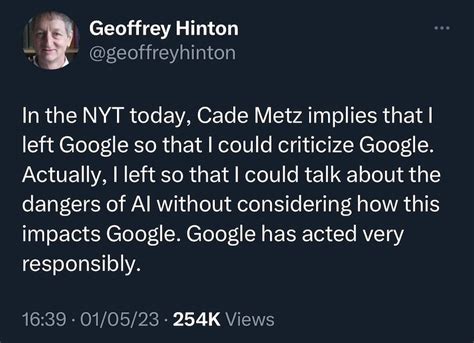 Top AI scientist quits Google because he has concerns about AI risk to humans, wants to sound ...