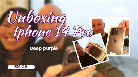 Unboxing Iphone 14 Pro - Deep Purple 💜 | First Impressions - YouTube