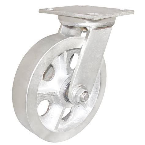 Steel Caster Wheels Heavy Duty, Cast Iron Casters - YTCASTER